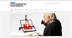 Desktop Screenshot of connectedvitality.eu